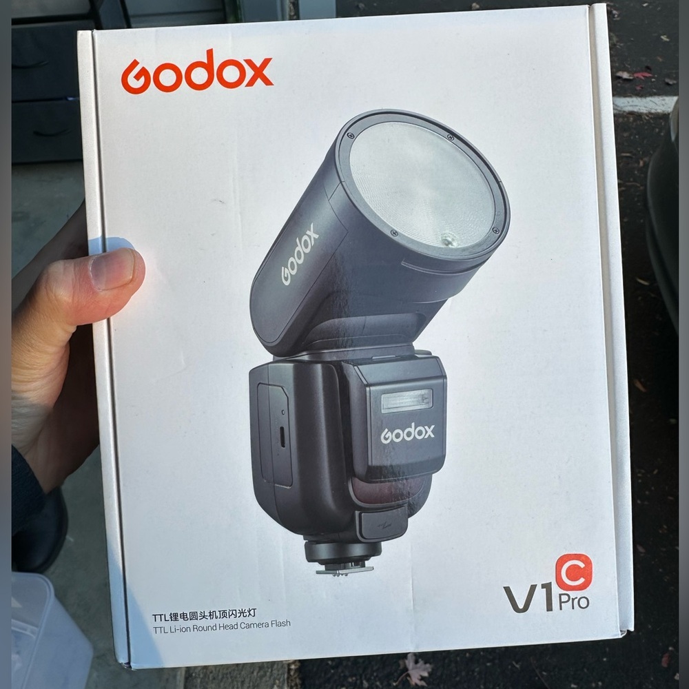 Godox V1C Pro Black Flash for Canon Cameras